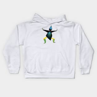 Stretched Arms Kids Hoodie